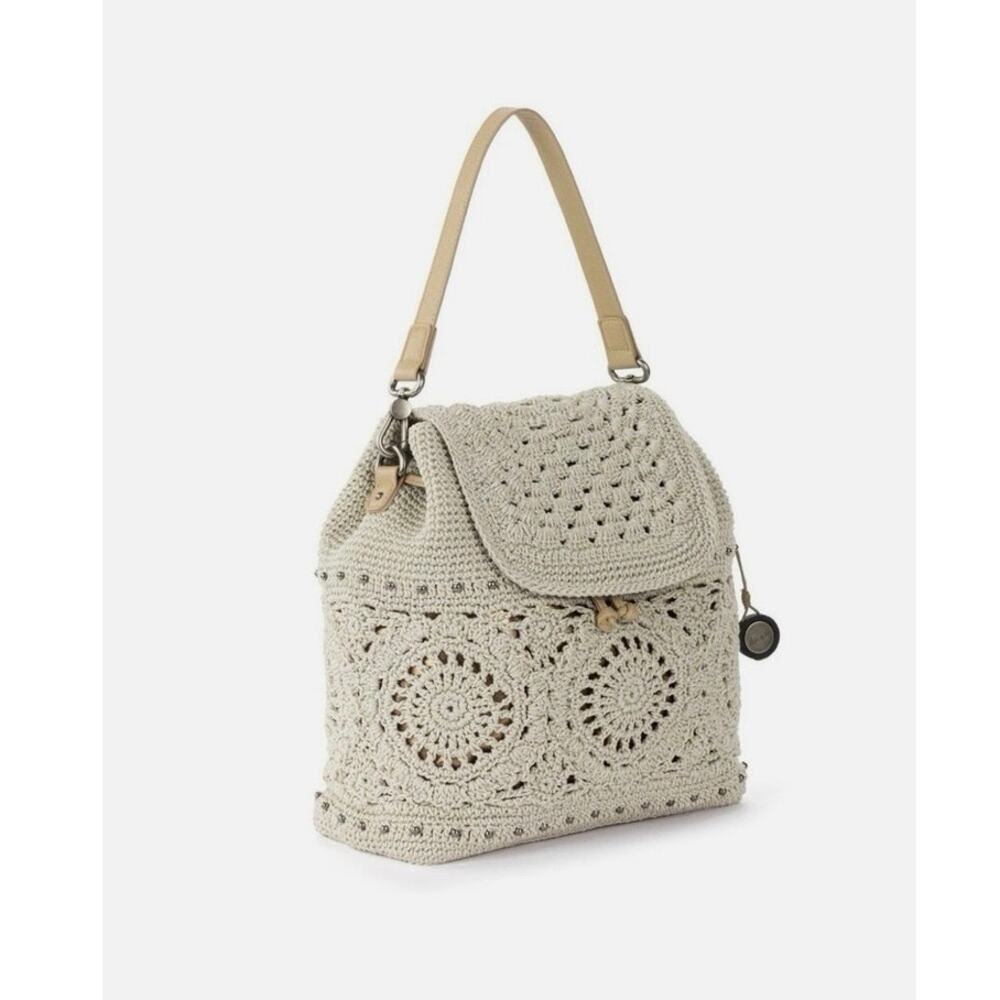 The Sak Sayulita Crochet Large Backpack - Picture 3 of 14